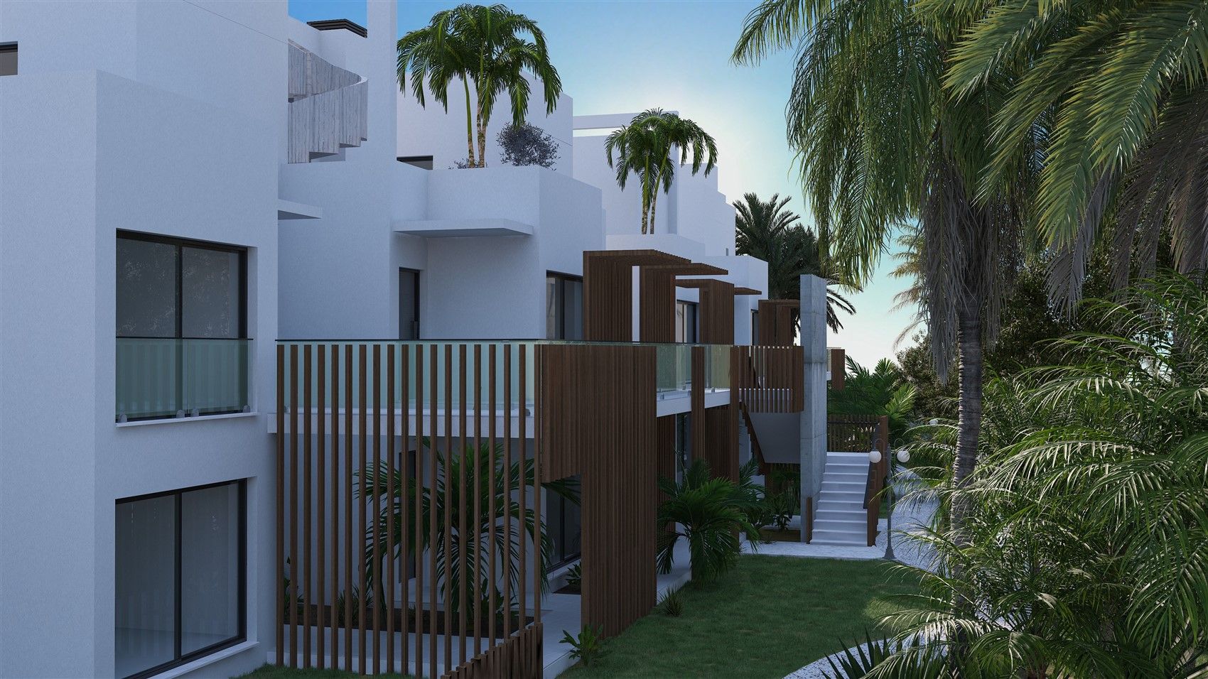 Modern residential complex in a few minutes from the sea in Northern Cyprus