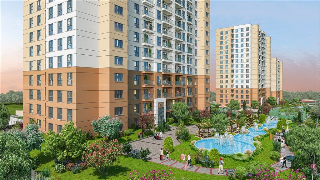 Ready for living apartments in Avcilar district - Istanbul