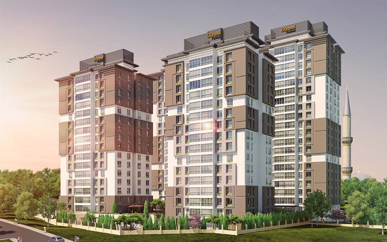 Apartments in fast developing Bagcilar district - Istanbul