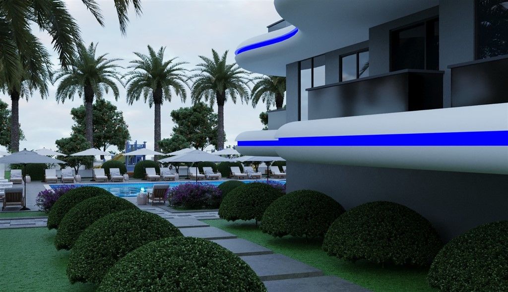 Modern project in Avsallar - Alanya