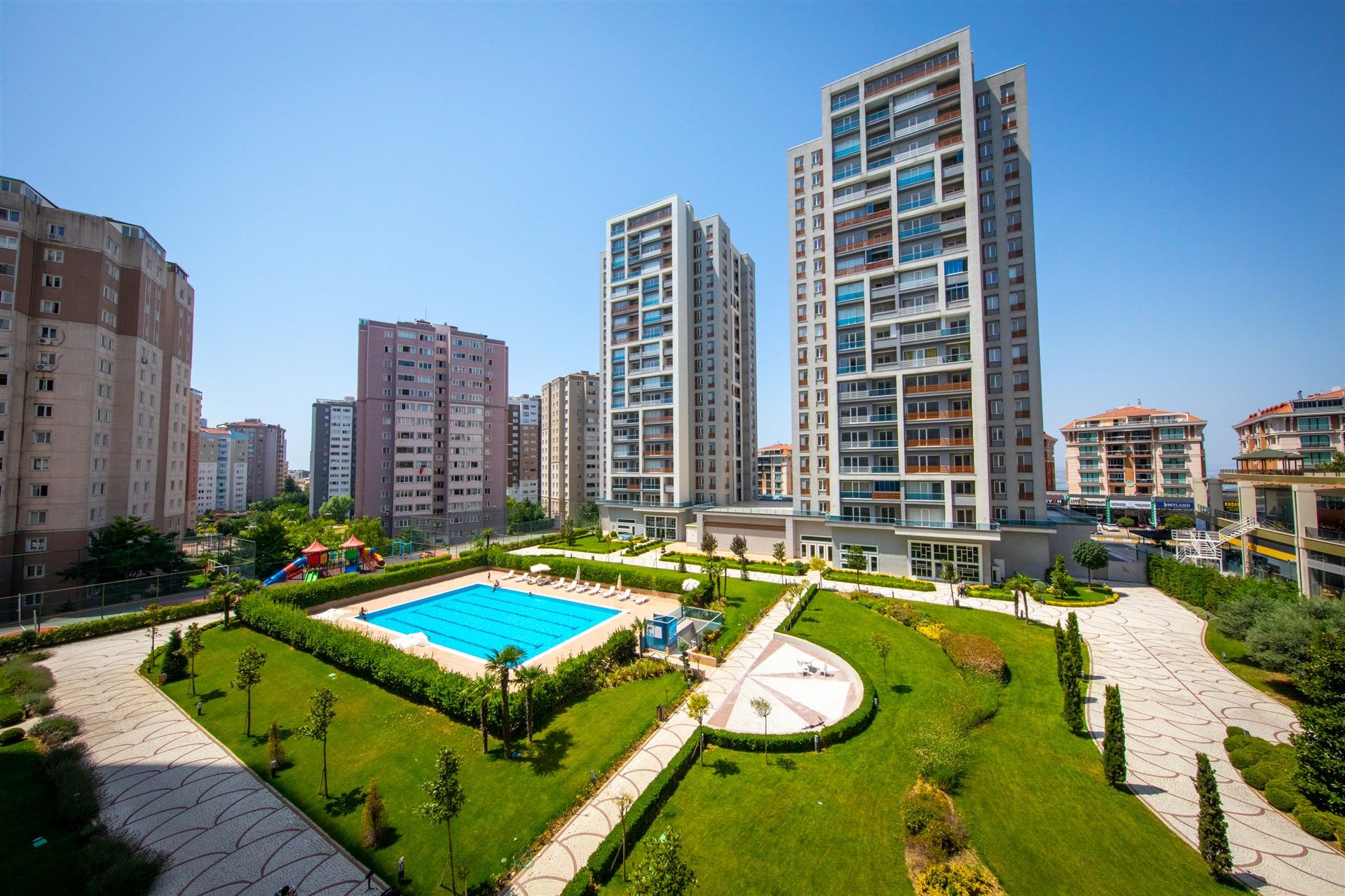 Modern residential complex in Istanbul - Beylikduzu вэыекэсе