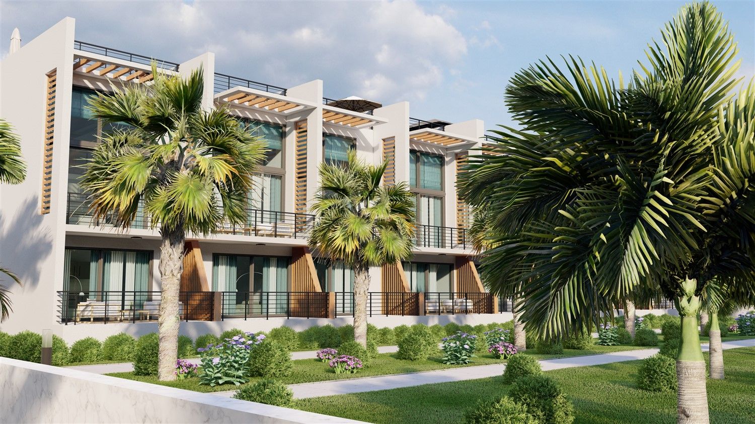 İnvestment project of luxury apartments in North Cyprus 