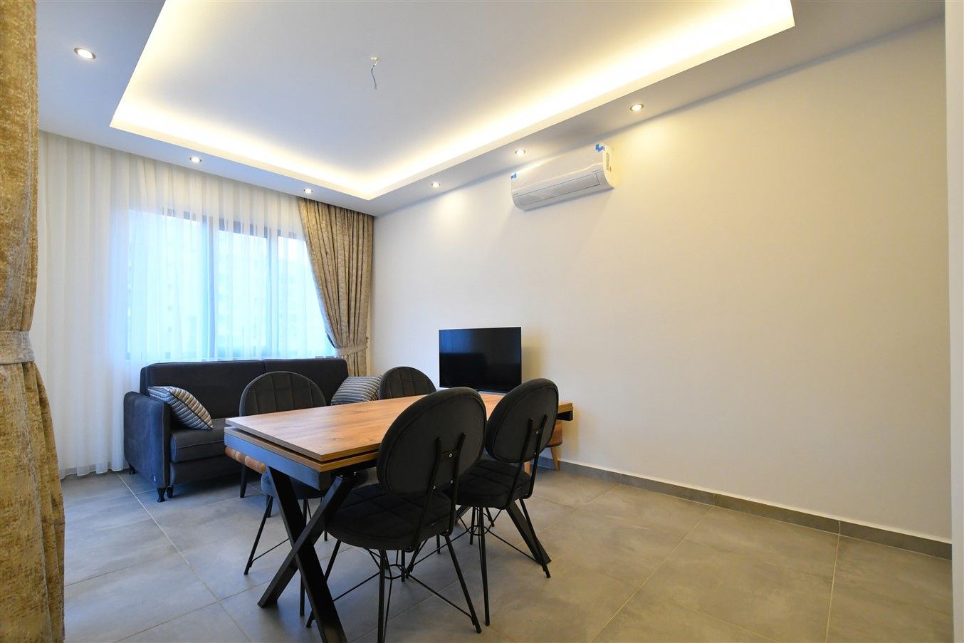 Furnished apartment 1+1 for rent, 350 m from the sea