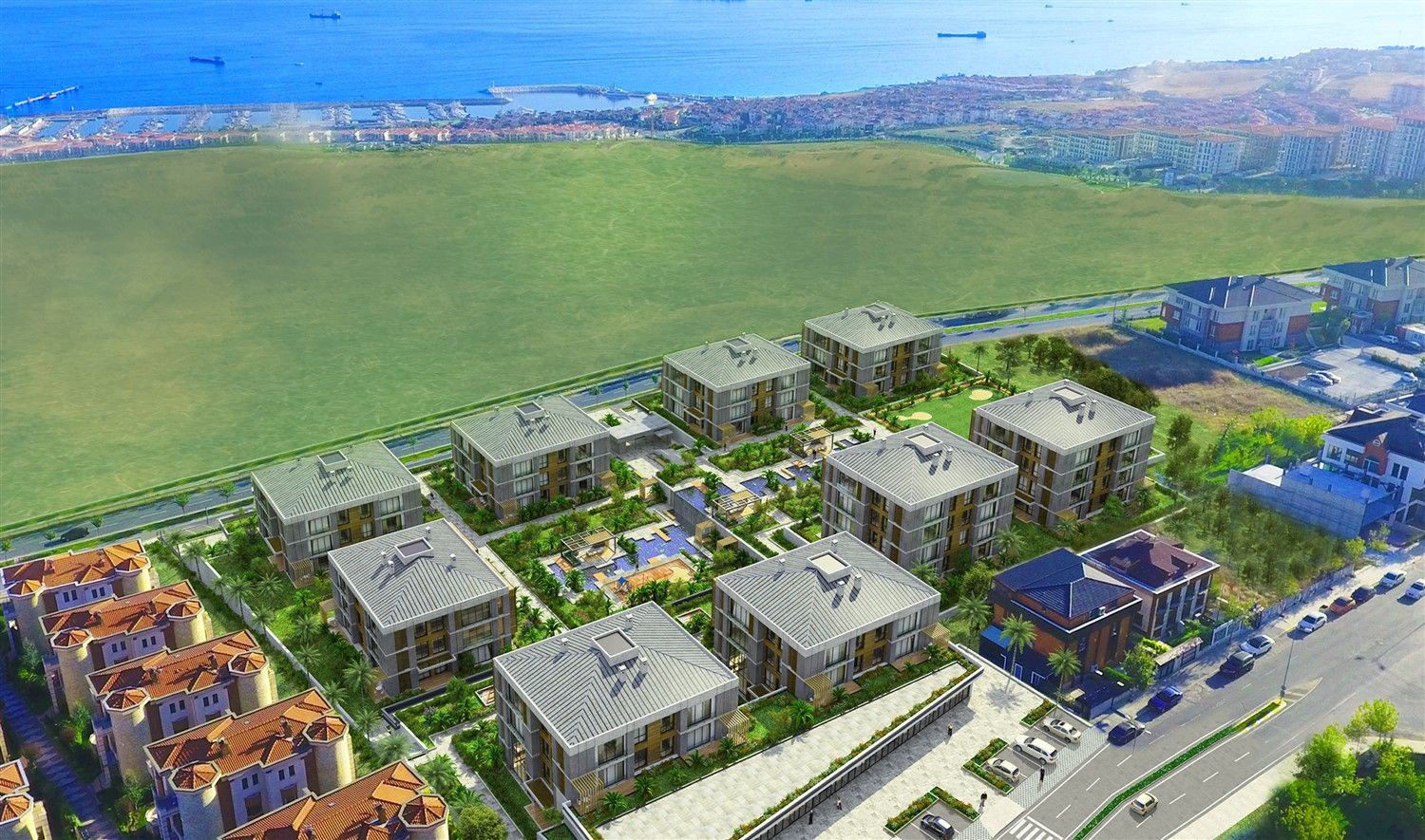 Luxury property next to Istanbul famous western harbor