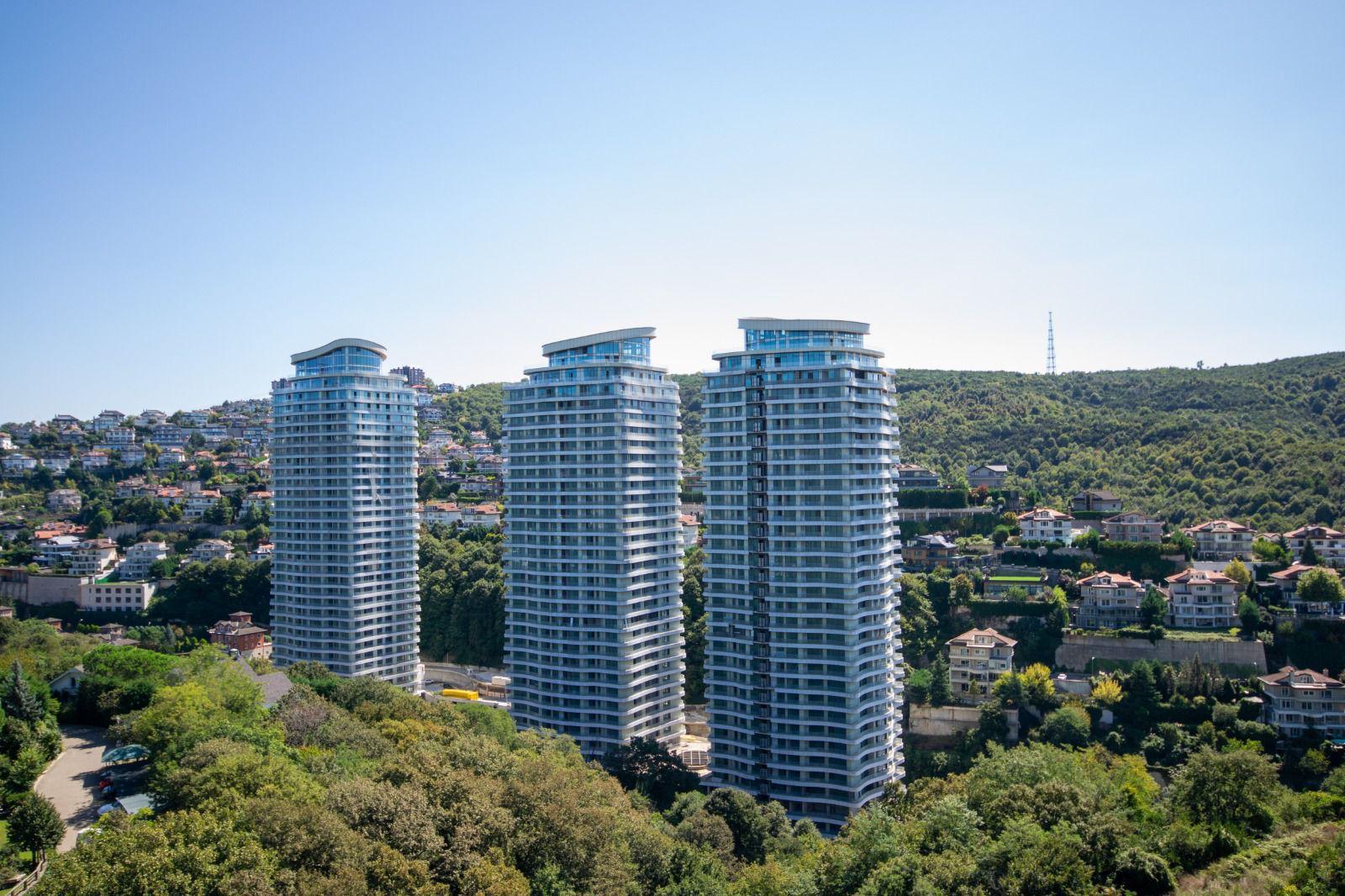 Luxury apartments next to the historic Bosphorus Strait