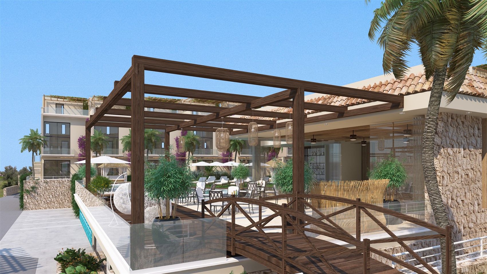 3 bedroom bungalows in new complex - Northern Cyprus