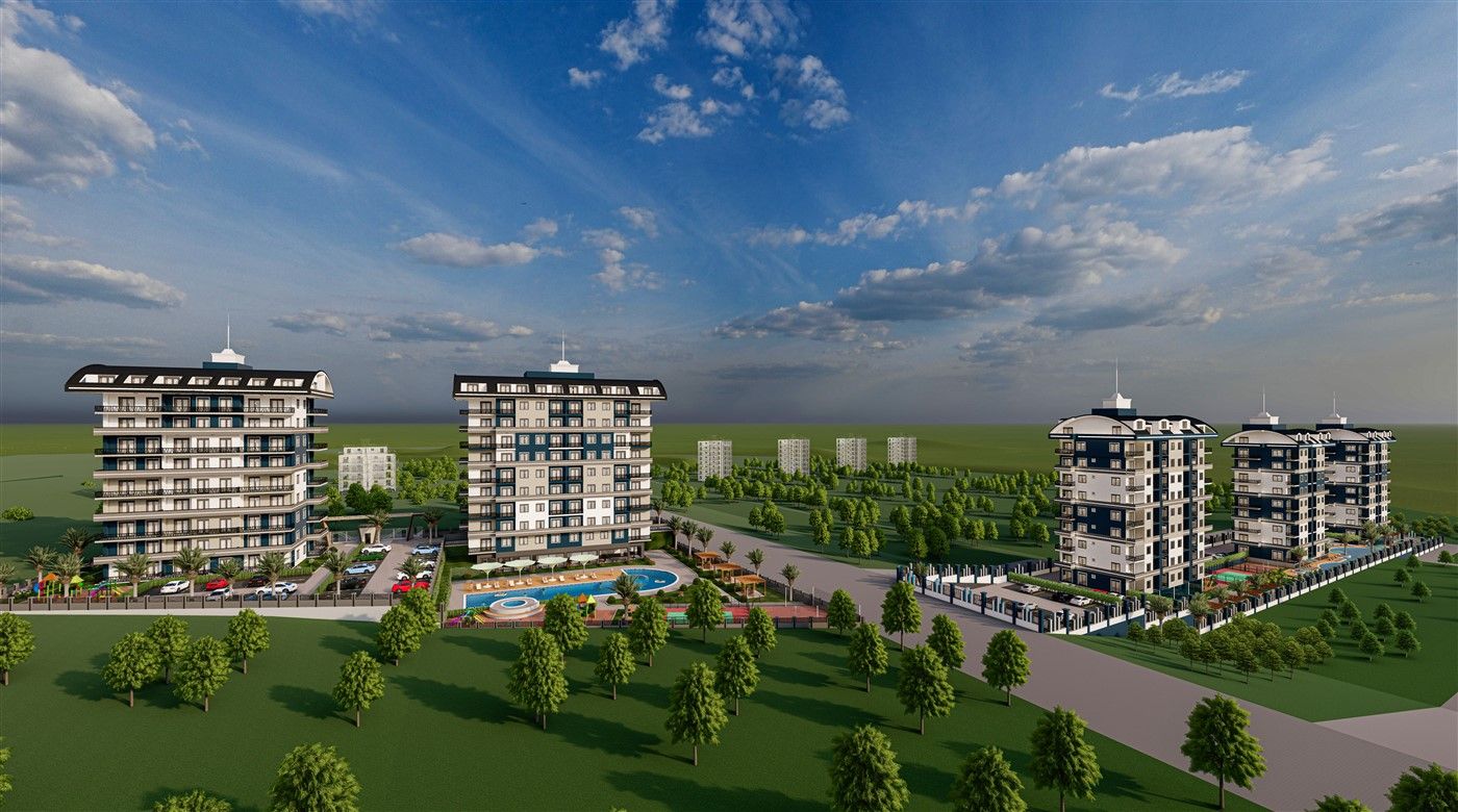 New residential complex in the promising Payallar district, Alanya