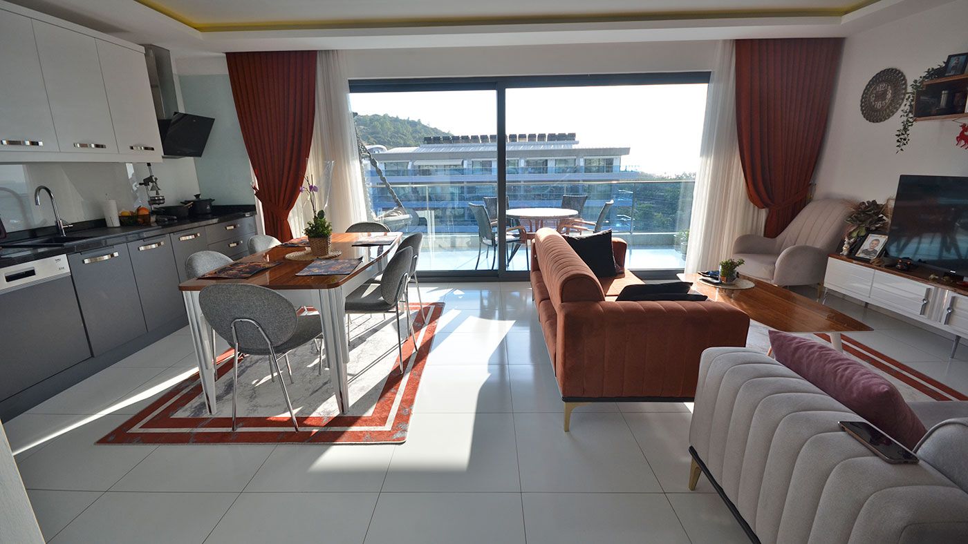 Apartments in the picturesque area of Kargıcak