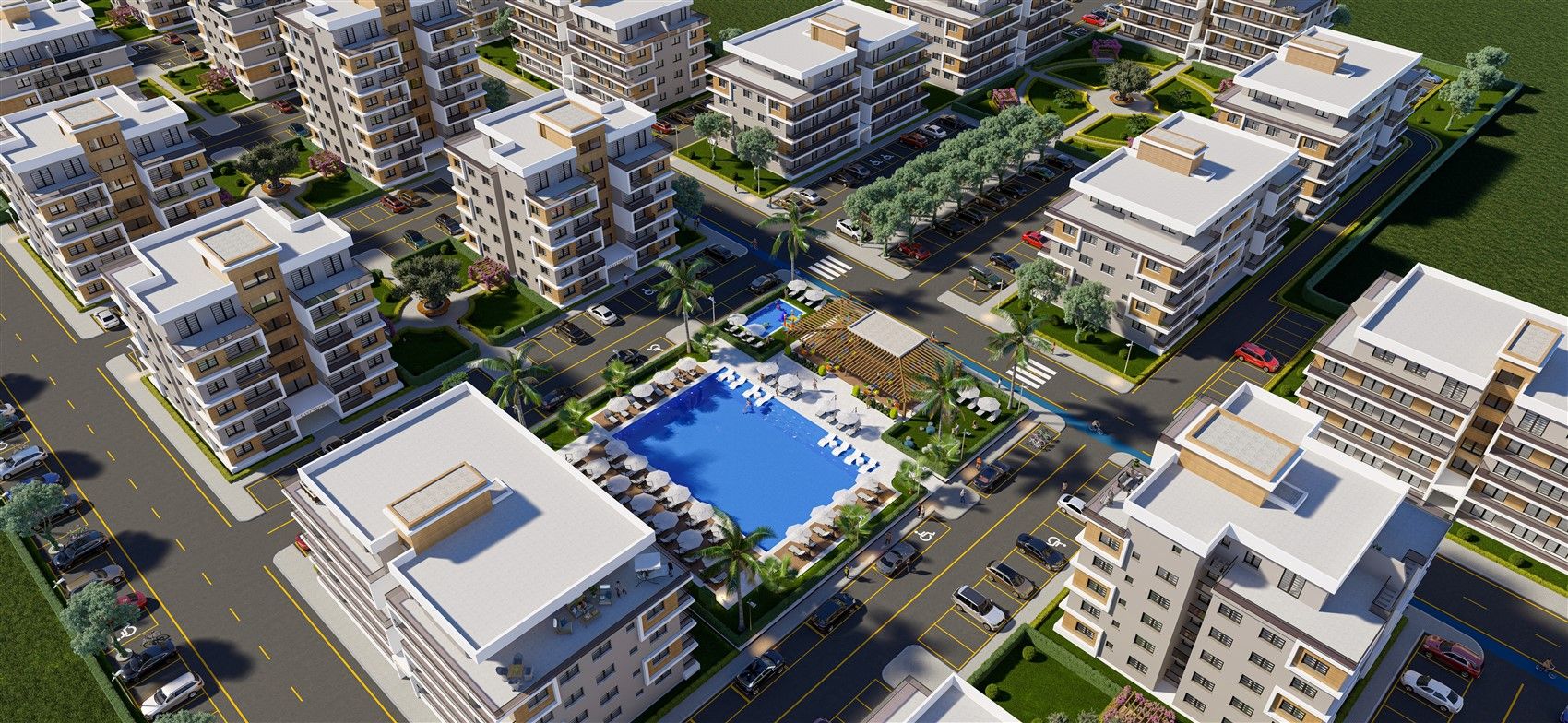 New project in quiet and peaceful Gecitkale city , Northern Cyprus