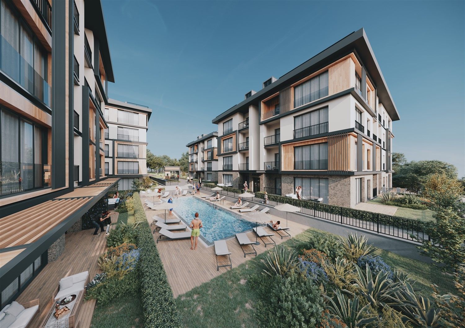 New apartments near the sea and city center in Istanbul