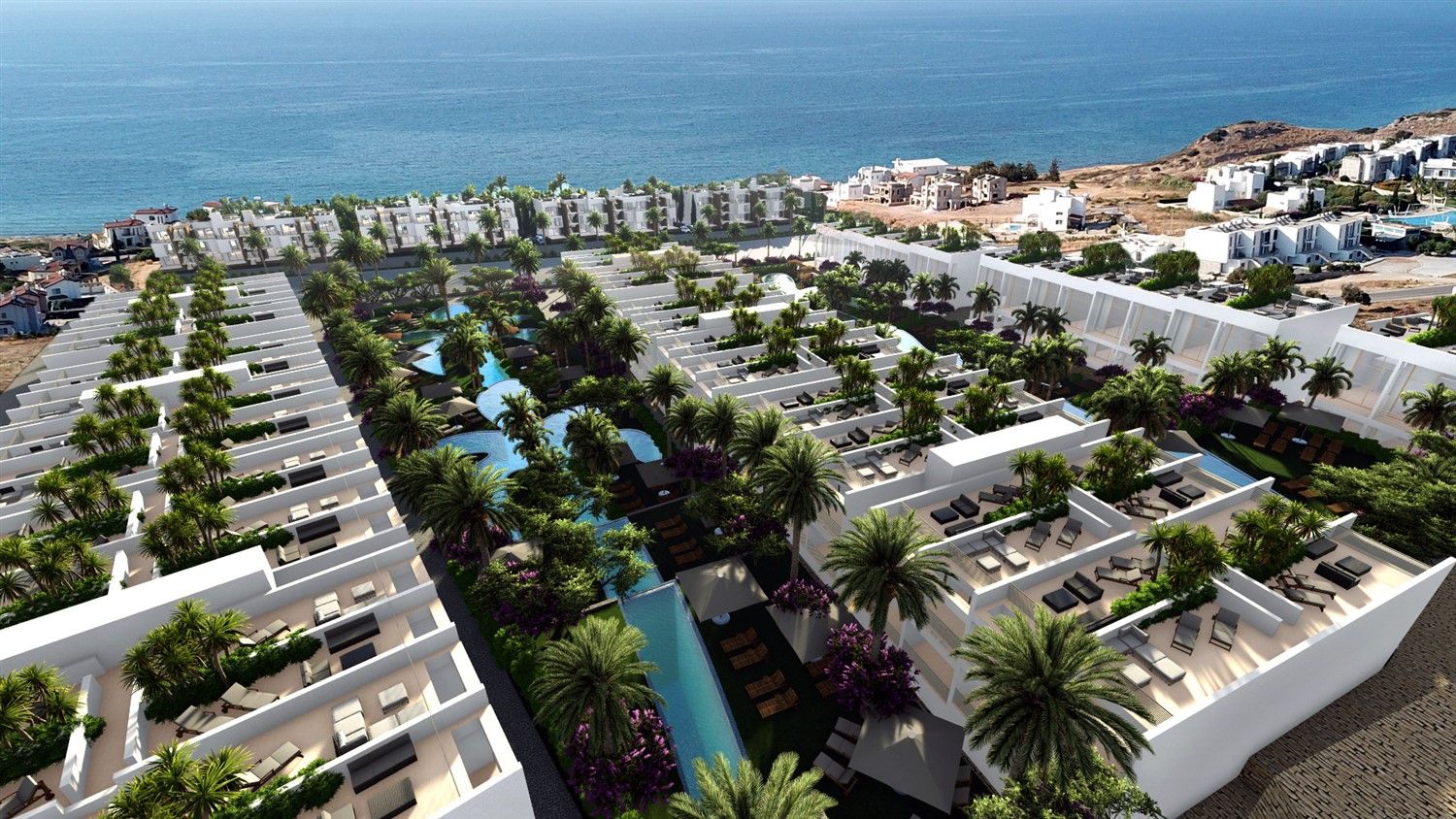 New residential project on the first coastline - Northern Cyprus, Girne 