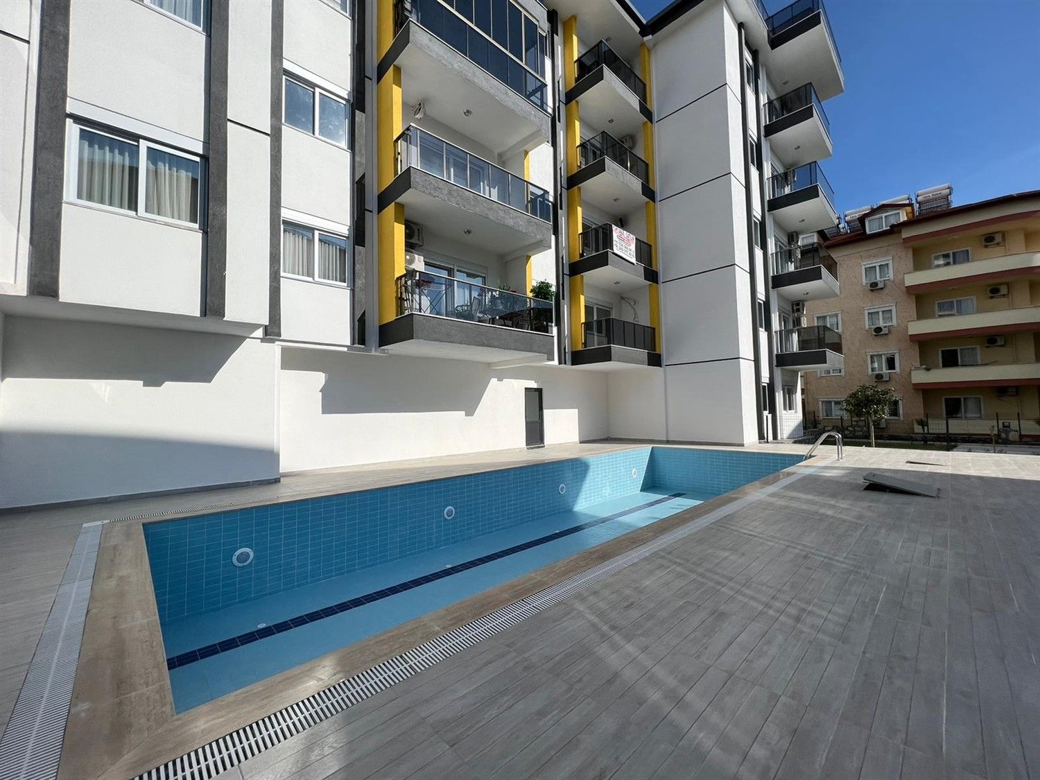 New 1+1 apartment in 500 m from the sandy beach in Avsallar