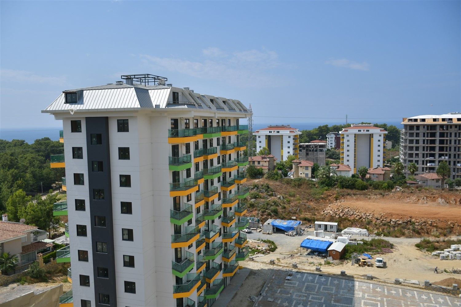 Apartment in project under construction in Avsallar district, Alanya