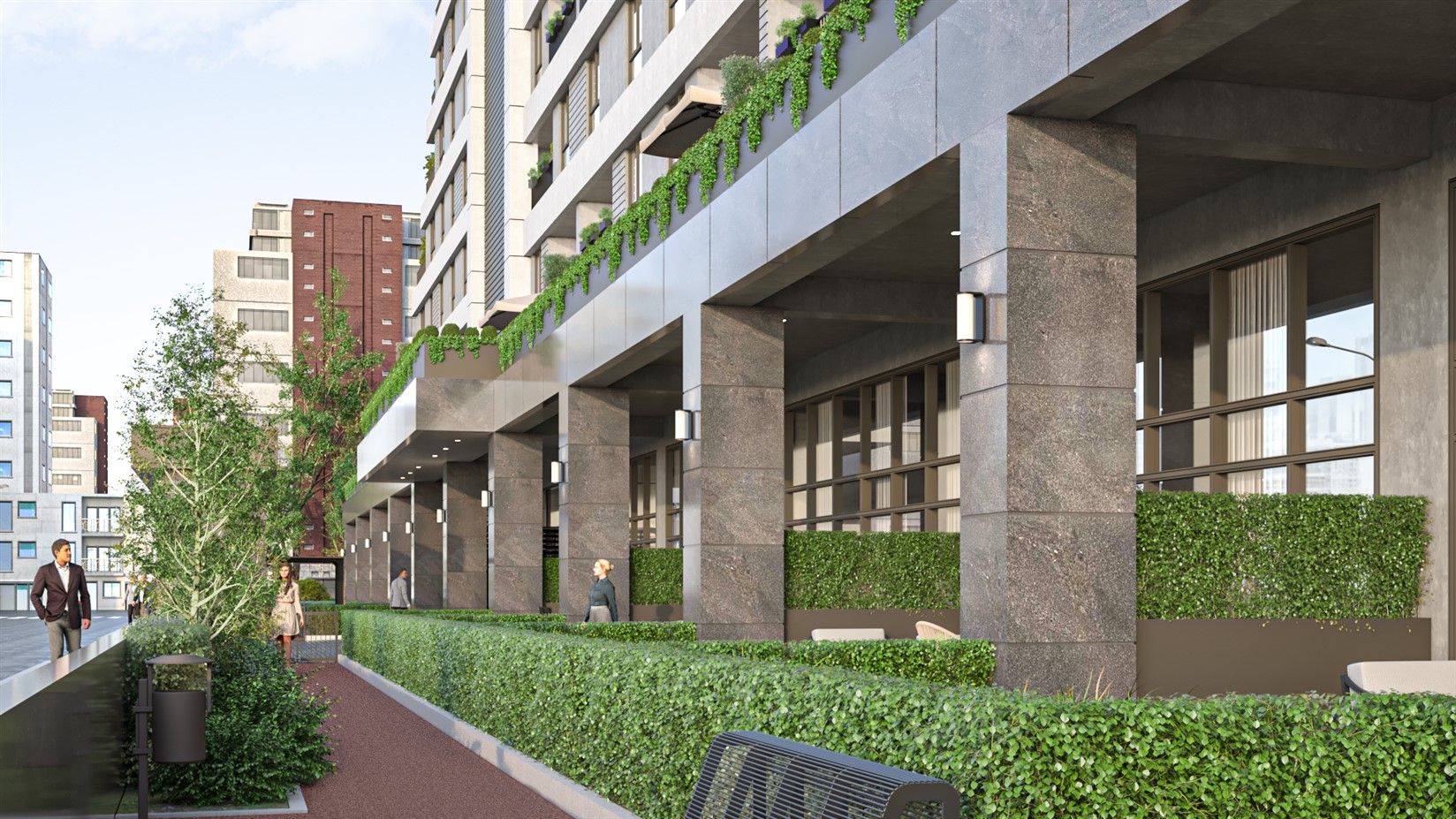 Apartment project with a central location in Kyaıthane district