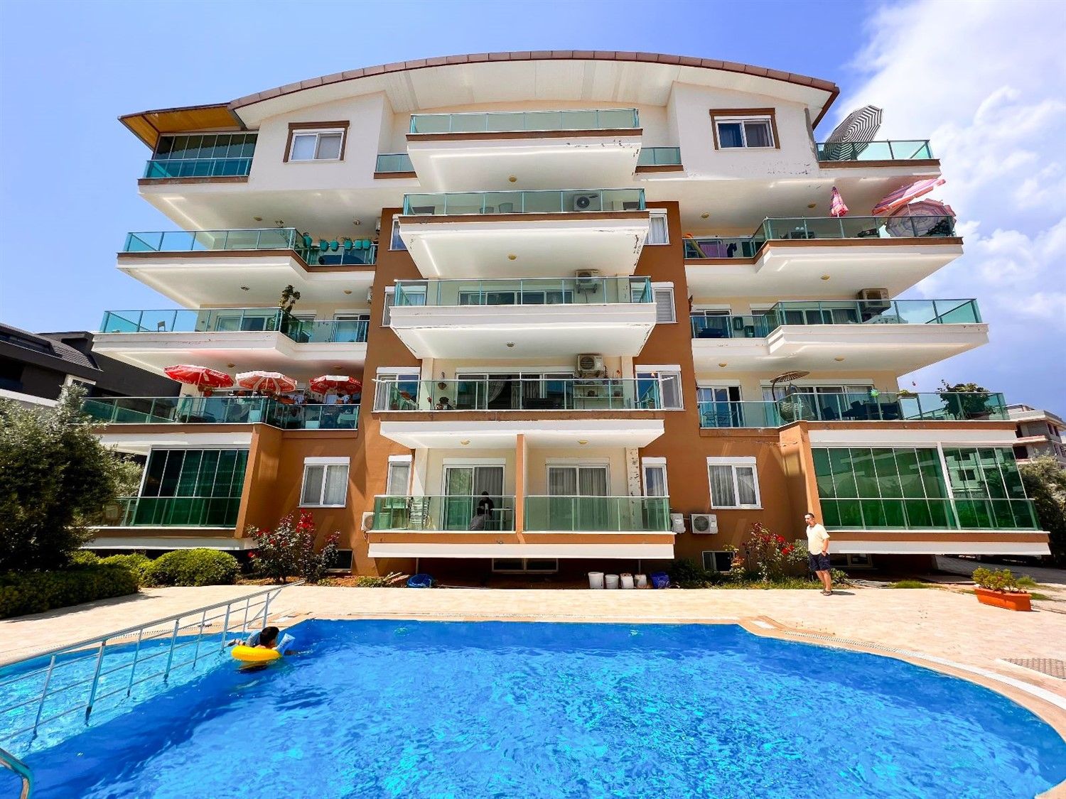 Apartment 2+1 with high cadastral value - Alanya, Oba