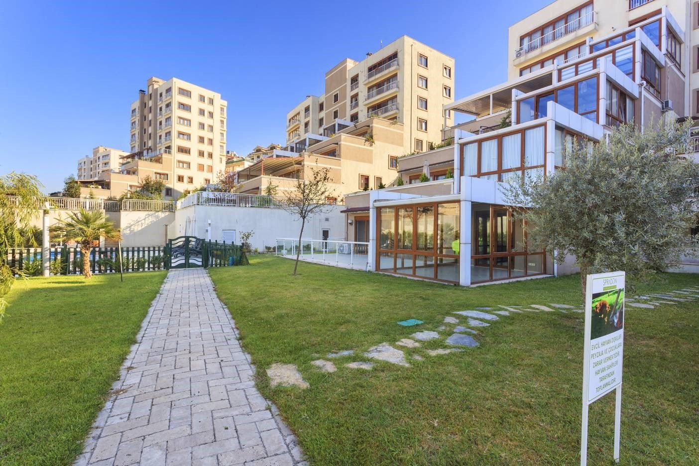 Spacious apartments with terraces in Bashakshehir, Istanbul