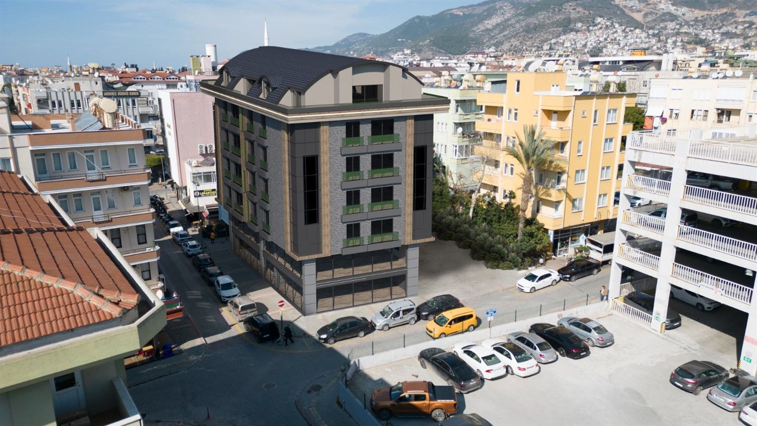 1 bedroom apartments in new boutique project, Alanya