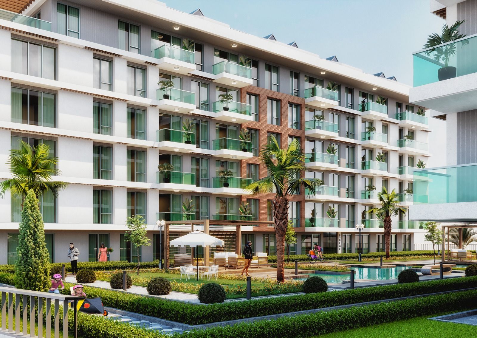 View apartments with an ideal location in Istanbul