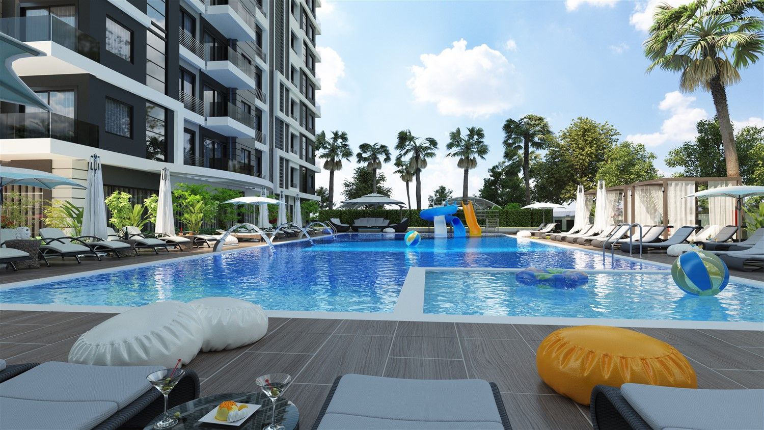 New apartments in good location - Mahmutlar, Alanya