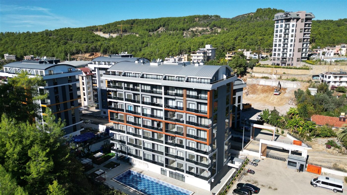New 1+1 apartment in picturesque Avsallar district, new residence