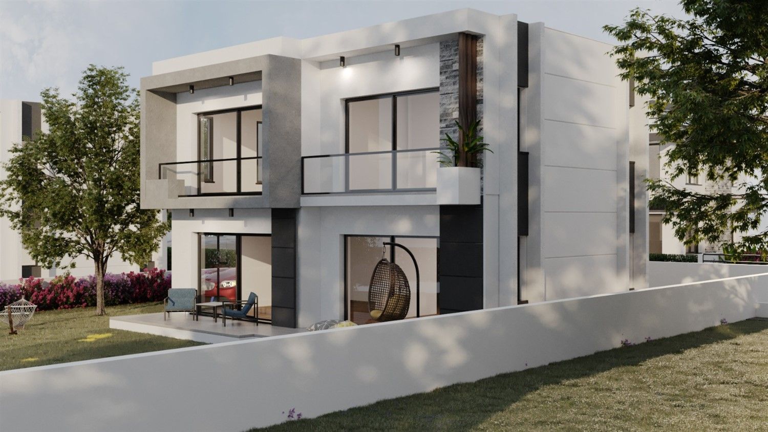New villas within walking distance from the infrastructure of Kyrenia region