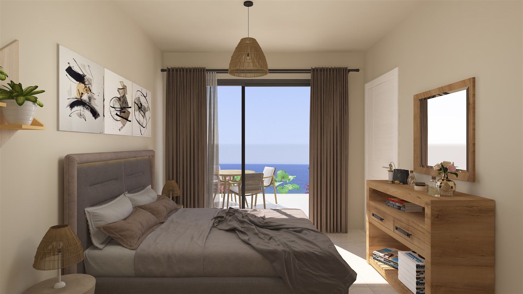 New complex of luxury apartments in North Cyprus 