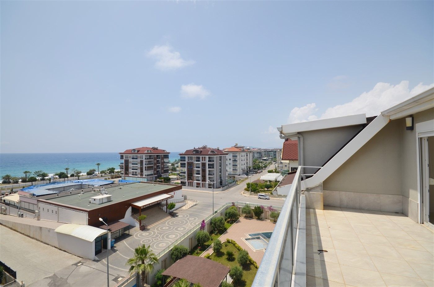 Sea view penthouse 2+1 in Kestel, Alanya