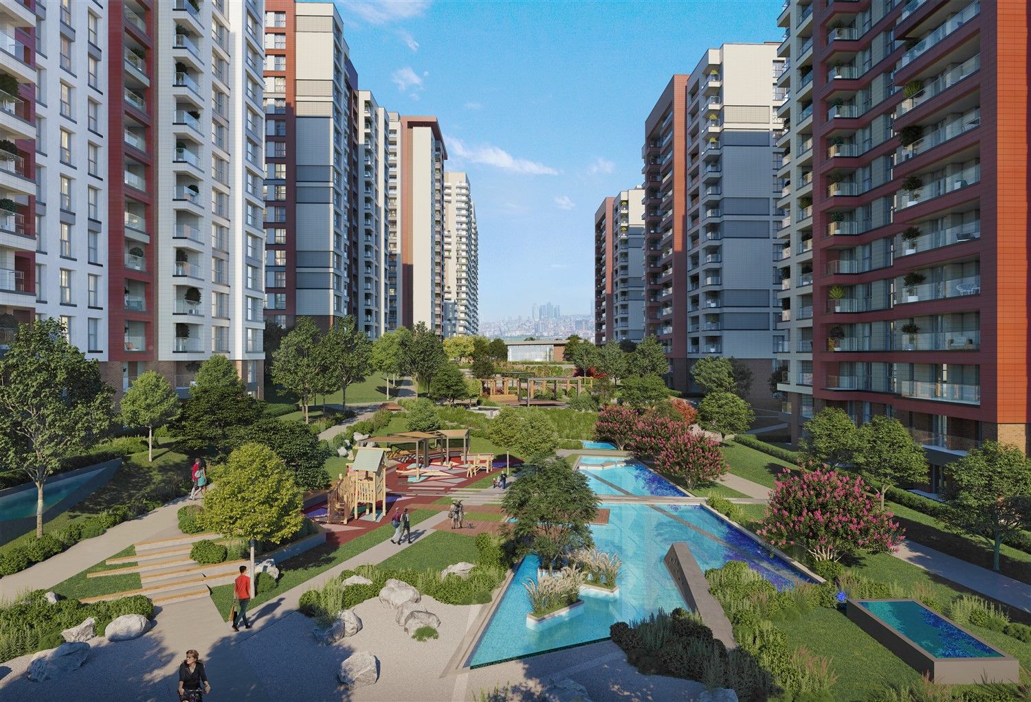 New apartments in Istanbul