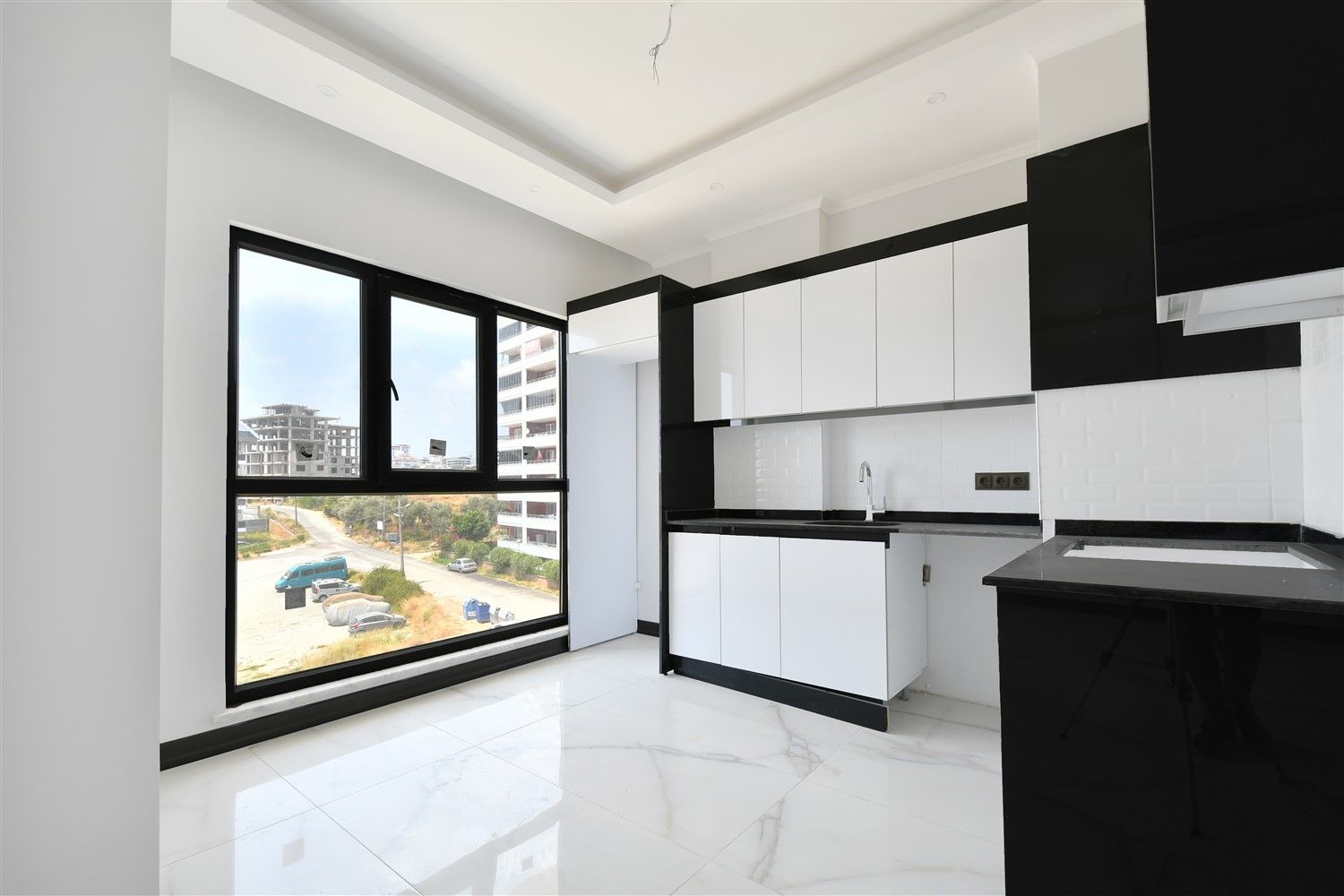 Duplexes 2+1 in a new building, Payallar area - Alanya