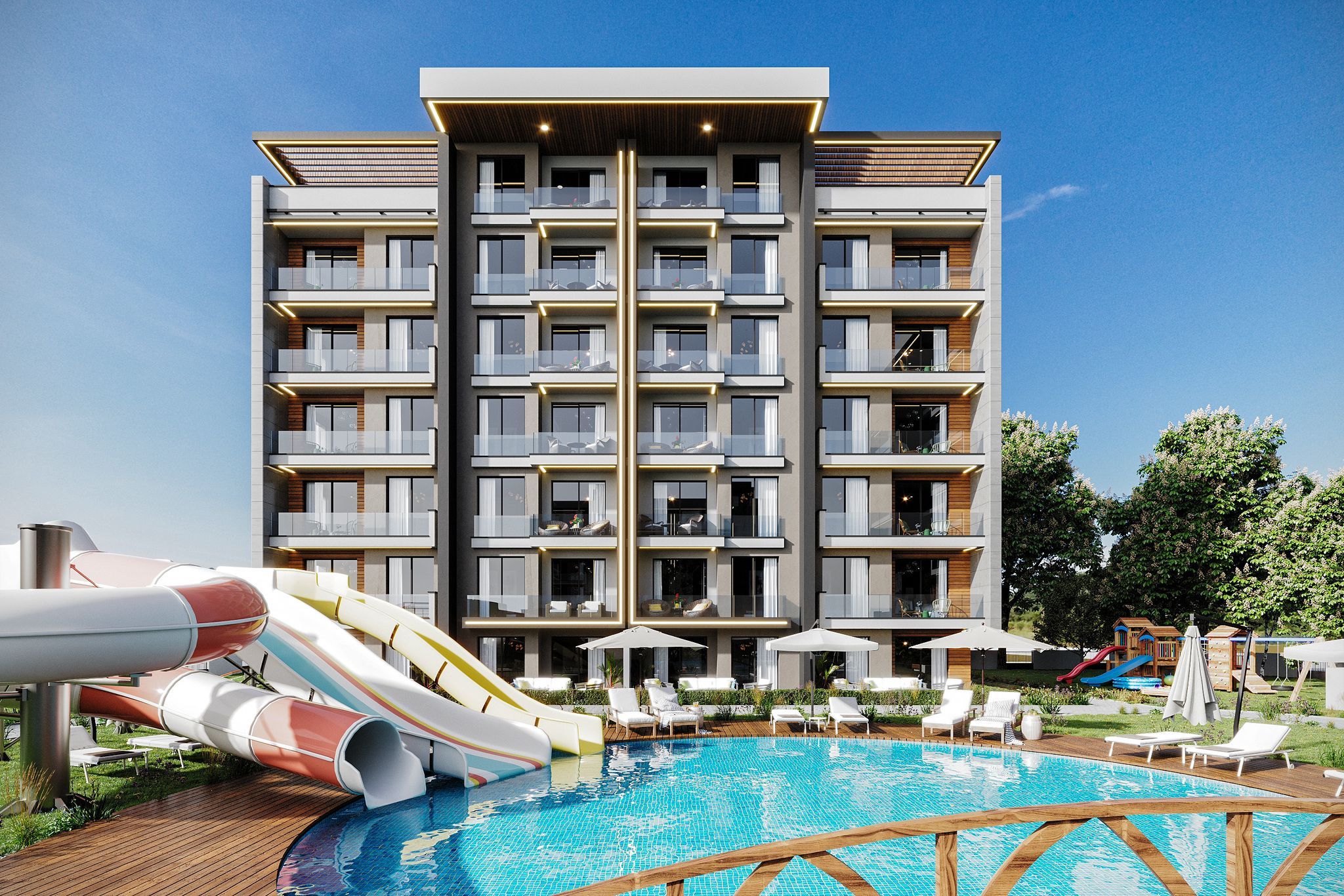 New apartments in Antalya, Kepez district
