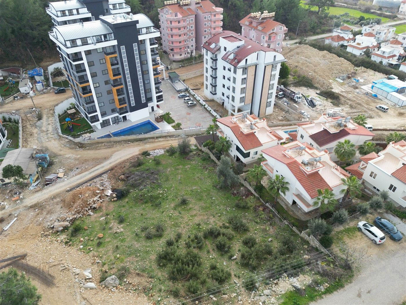 Land plot for construction in Avsallar