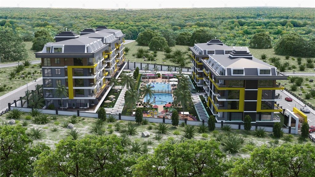 New apartments in luxury complex - Kestel district