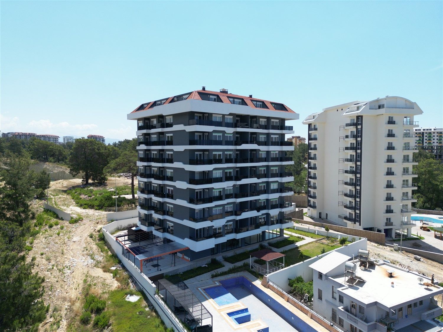 New apartments 2+1 in picturesque Avsallar district