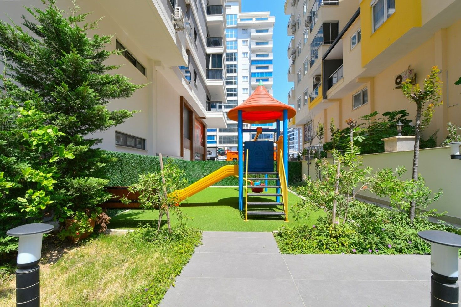 Garden duplex 4+1 in premium residential complex