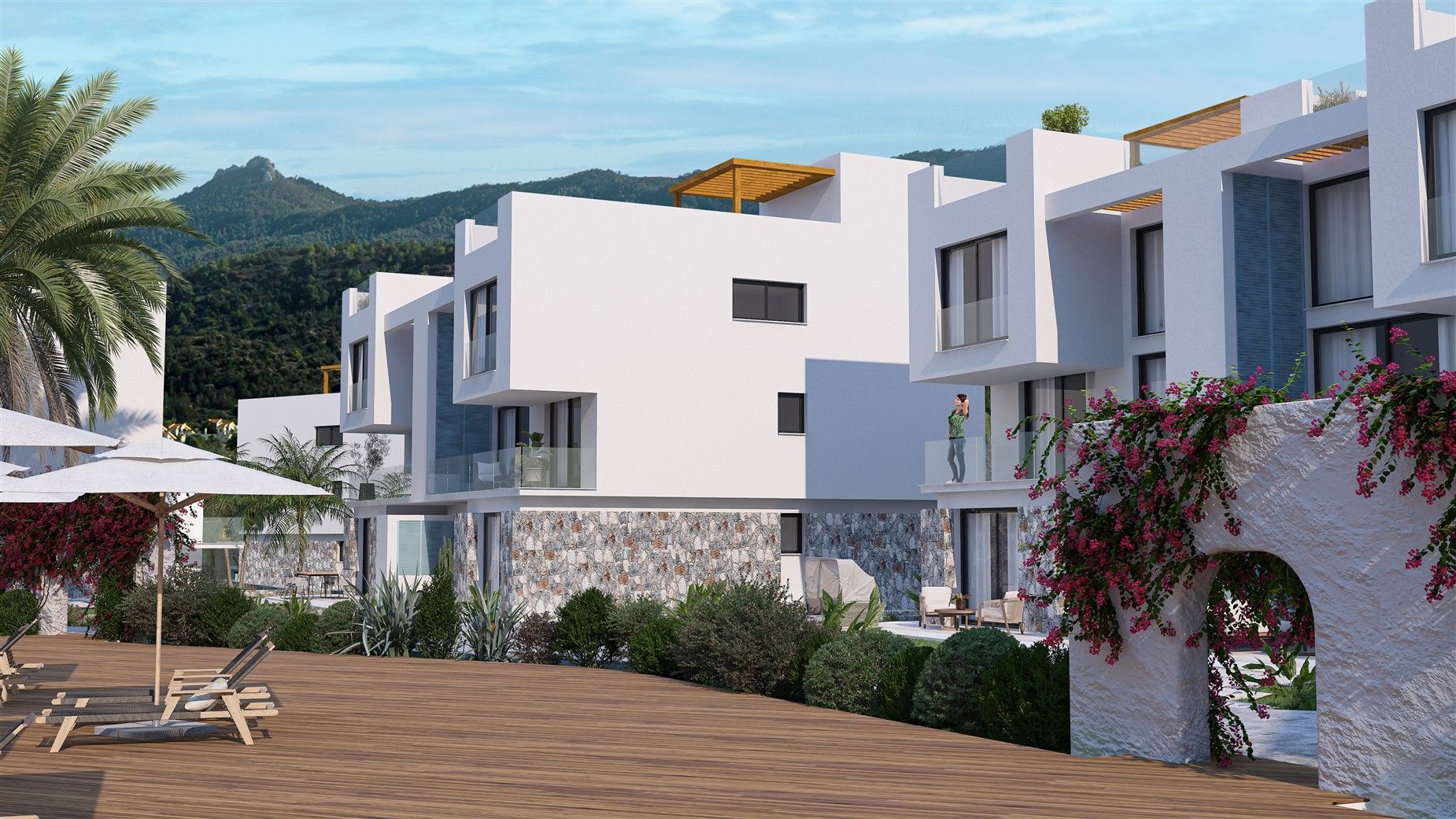 New project on the seashore - Northern Cyprus, Gazimagusa district