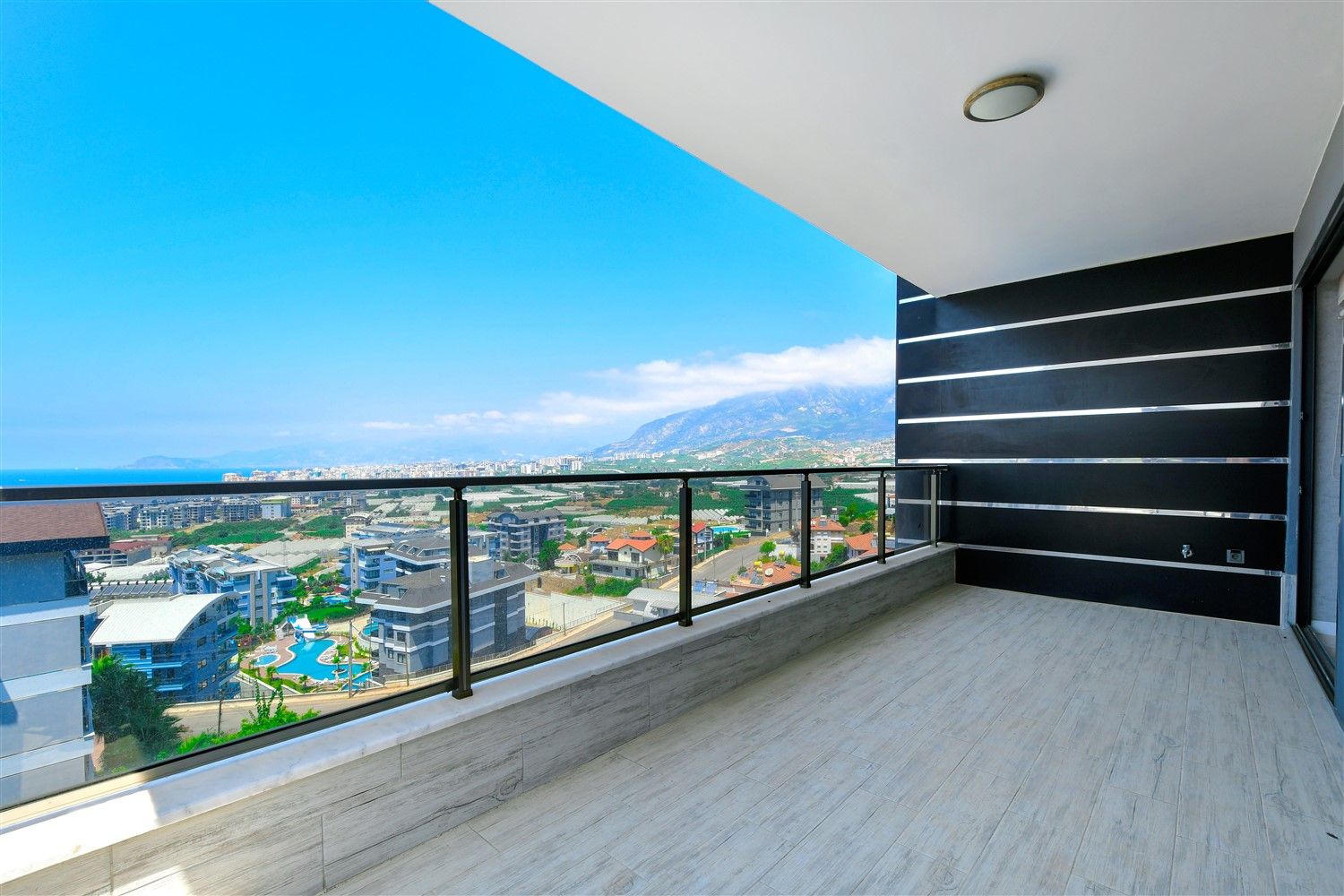 Apartment with a view,  2+1 with furniture, in the Kargicak area - Alanya