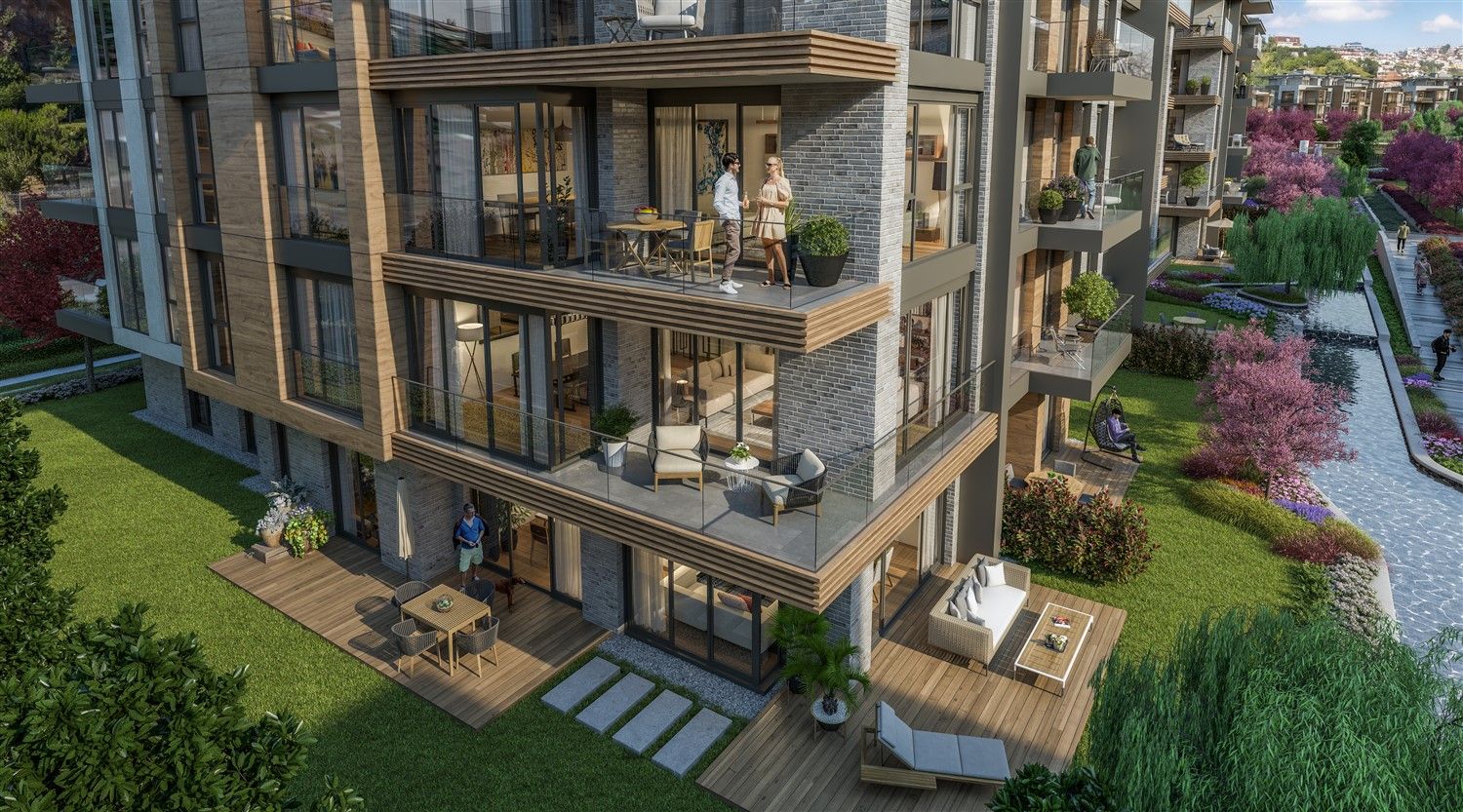 Luxury residential complex surrounded by nature - Beykoz district