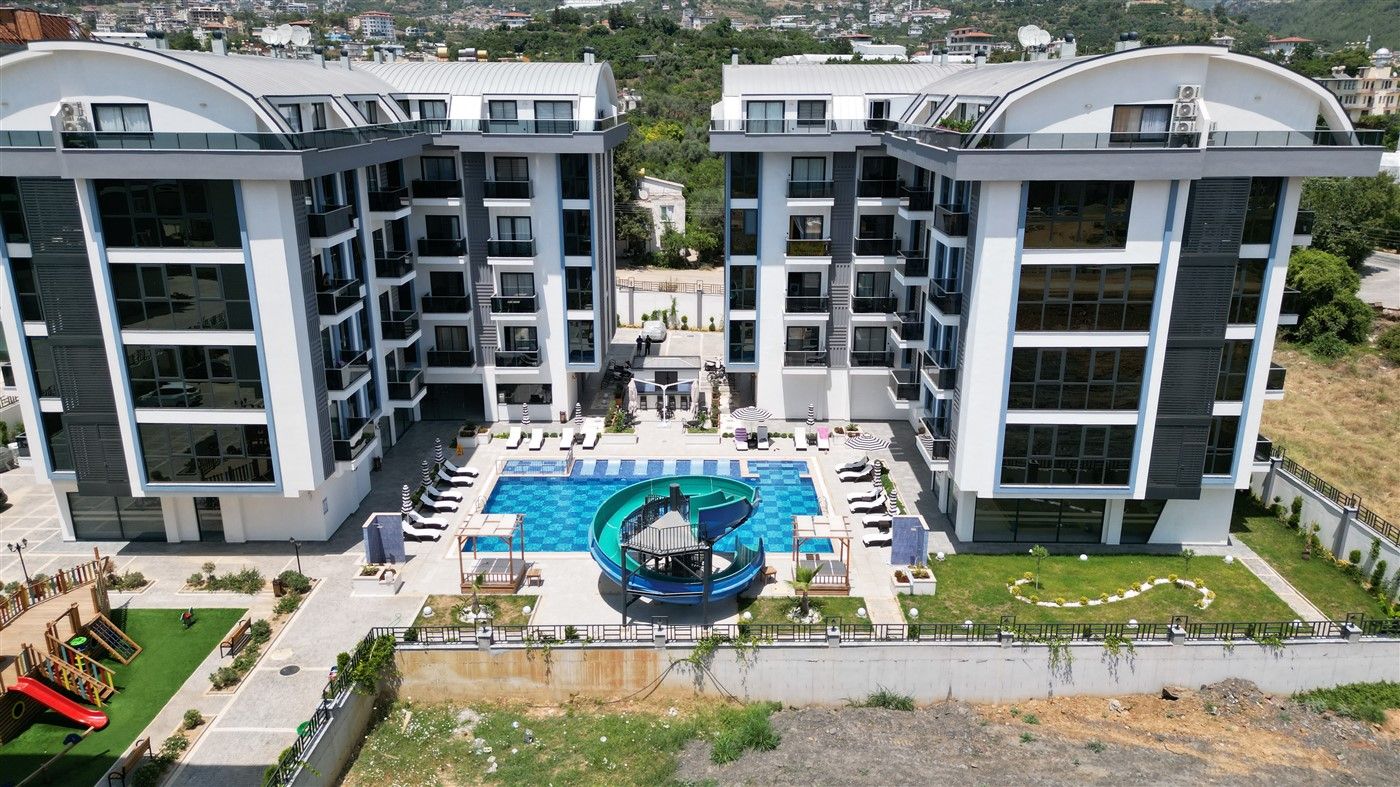 1+1 furnished apartment in Oba district, Alanya