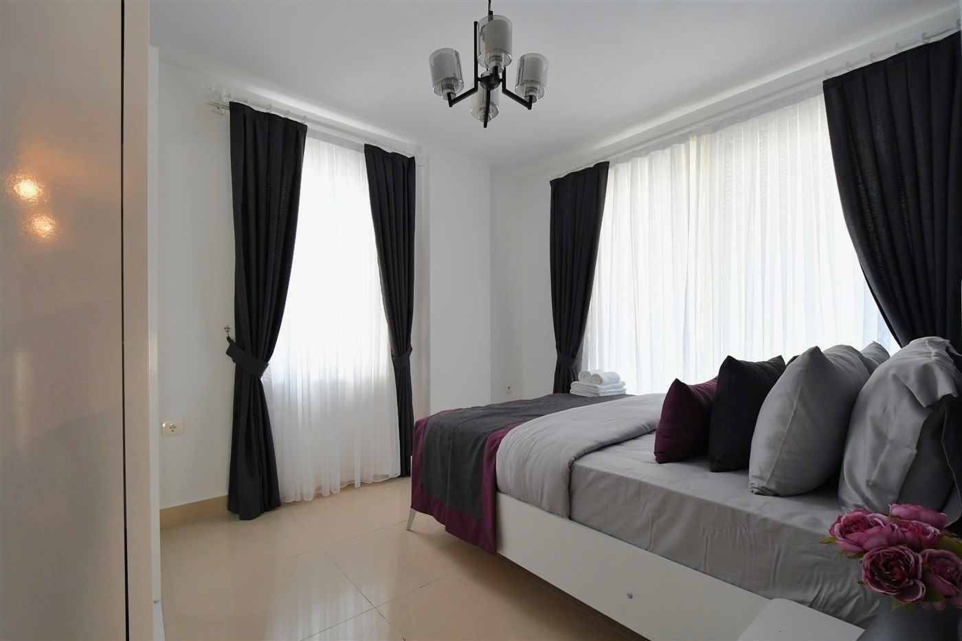 Furnished 2-bedrooms apartment, Demirtash district