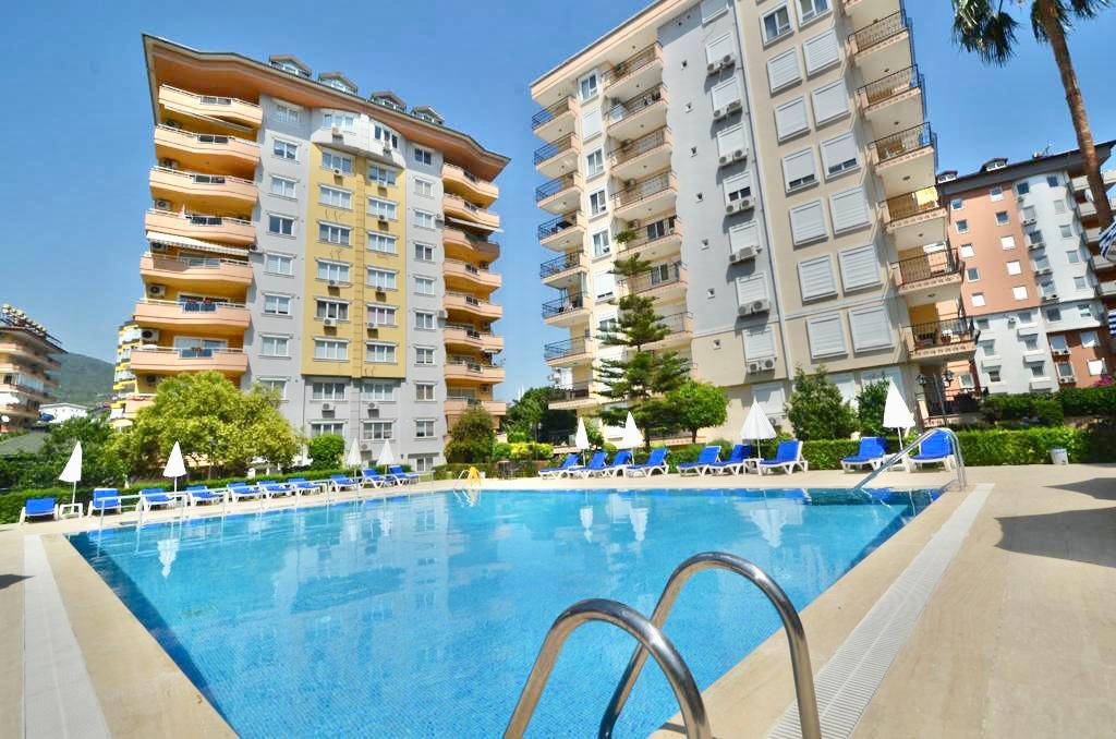 Apartment 2+1 with designer renovation in Alanya