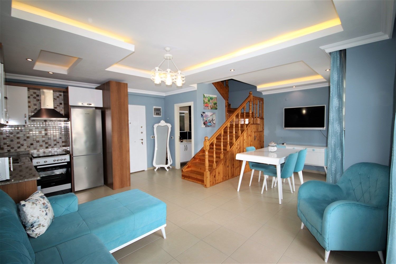 1 bedroom apartment in popular Mahmutlar district