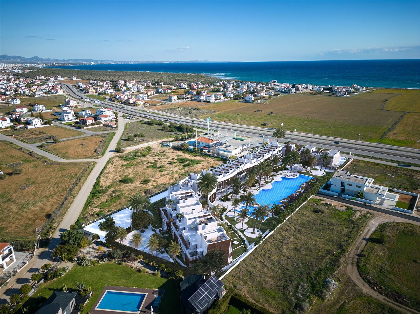 Modern residential complex in a few minutes from the sea in Northern Cyprus