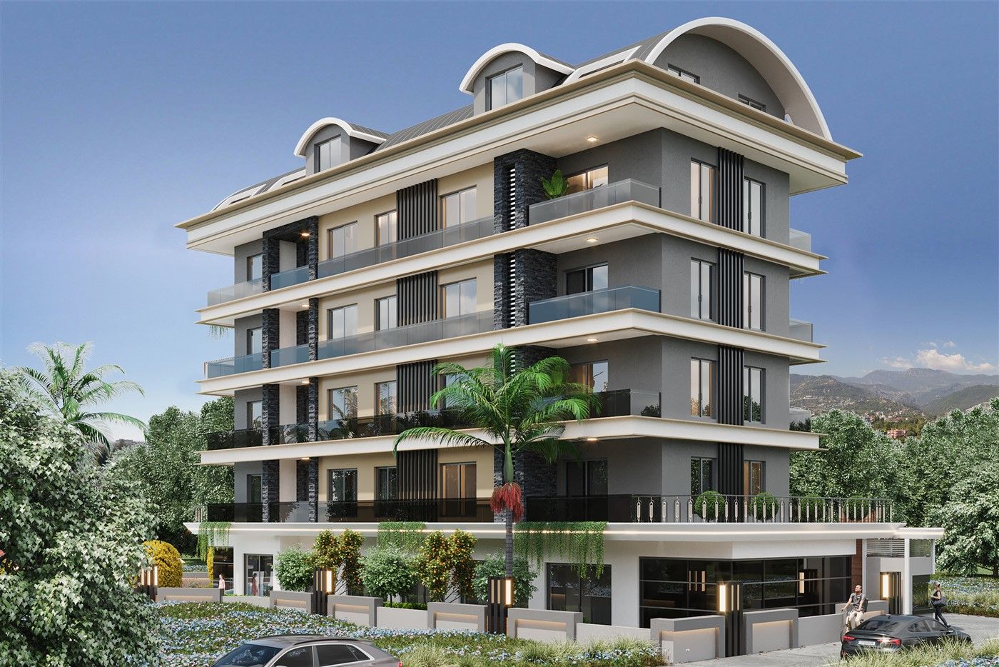 1+1 apartments in new project, Oba district