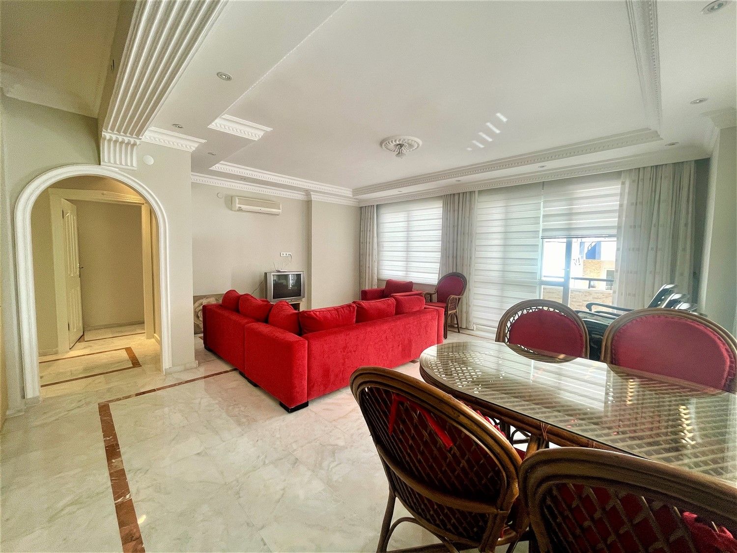 2 bedrooms furnished apartment in Alanya - Oba district