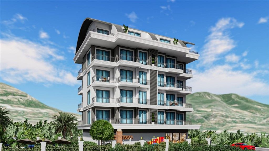 New apartments from the developer in Oba, mountain views