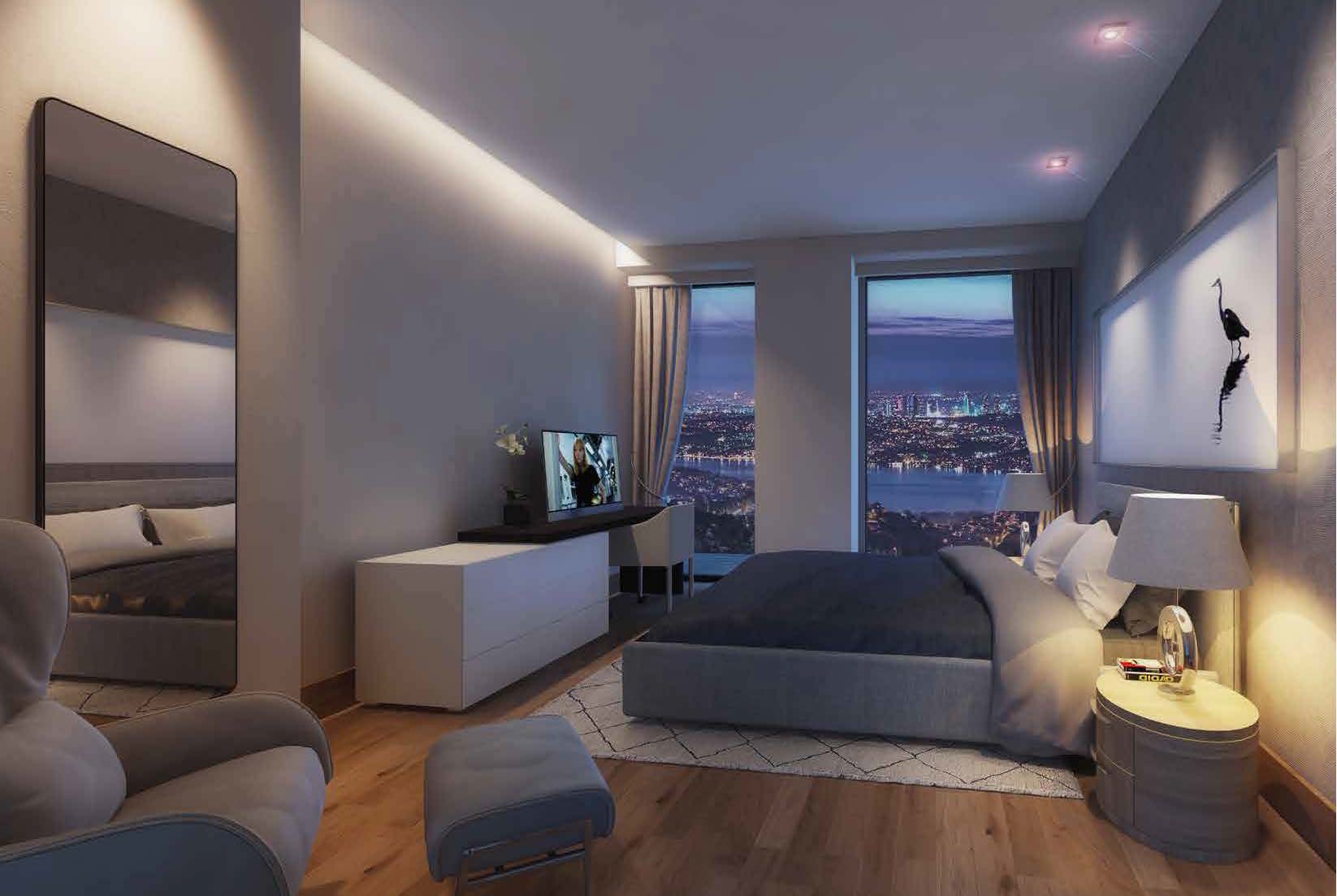 Spacious apartments in a luxury complex - Beykoz district, Istanbul