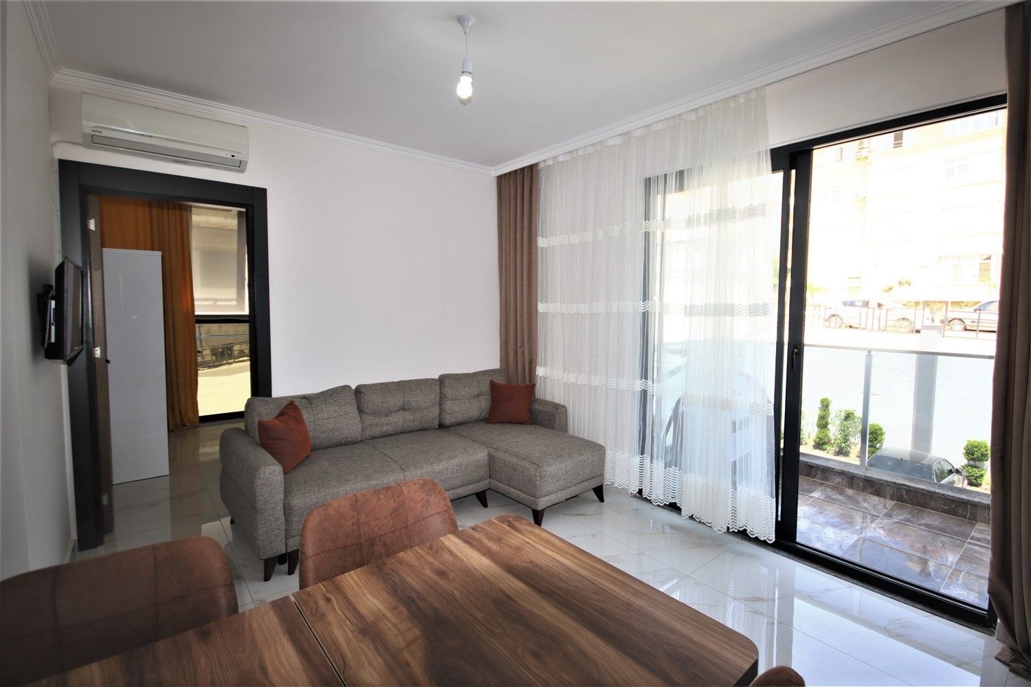 1+1 furnished apartment in Oba district, Alanya