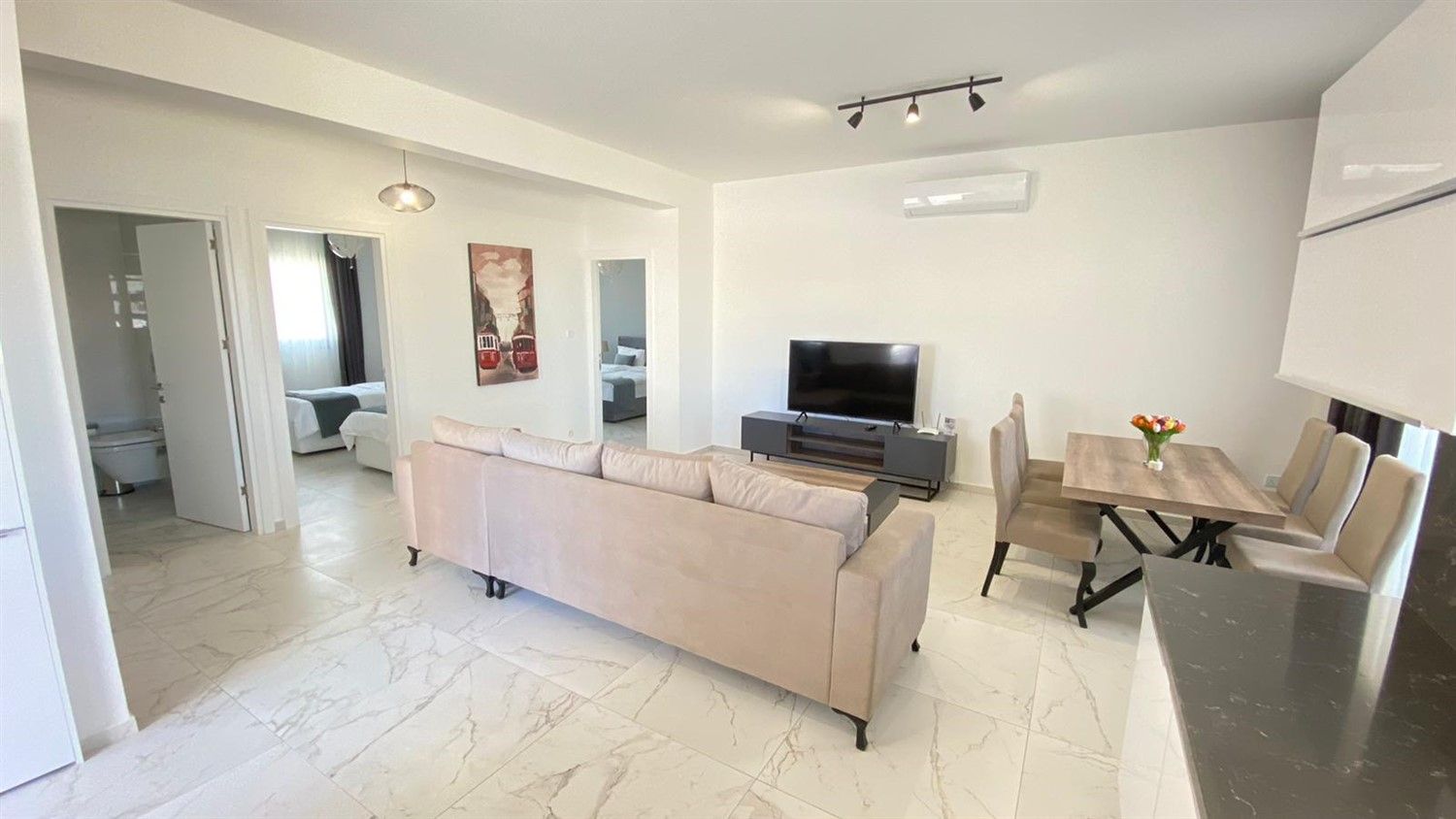Ready to move sea coast apartment 3+1 - North Cyprus 