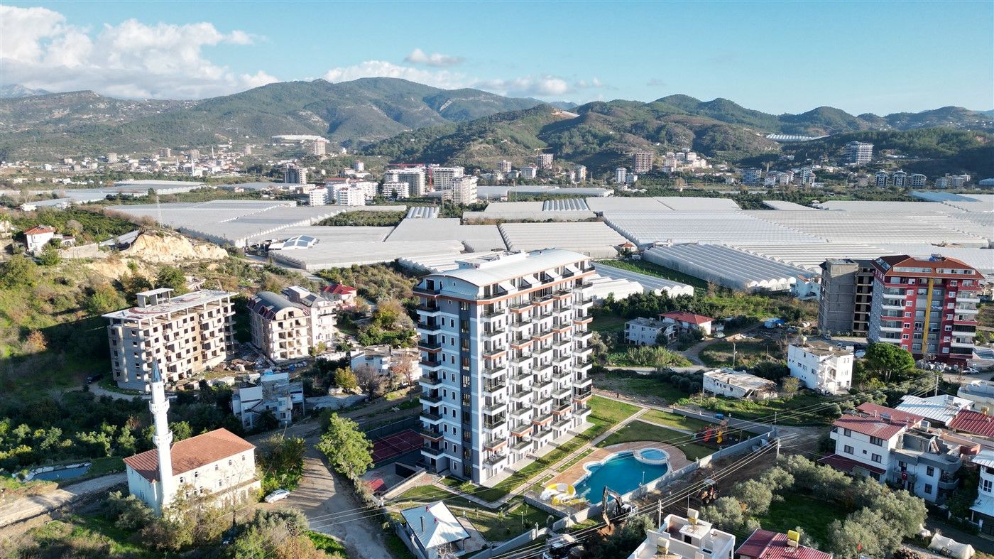 New 1-bedroom apartments in Demirtash, Alanya