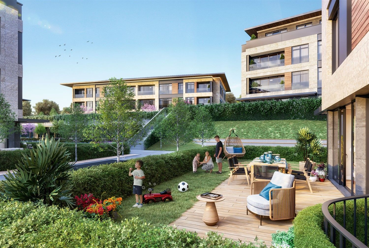 New apartments in Istanbul